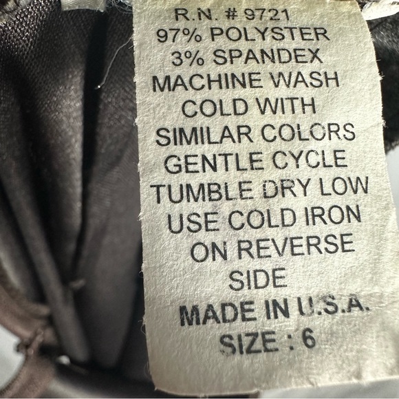 VINTAGE BROWN SUEDE LIKE PENCIL SKIRT - Picture 12 of 13